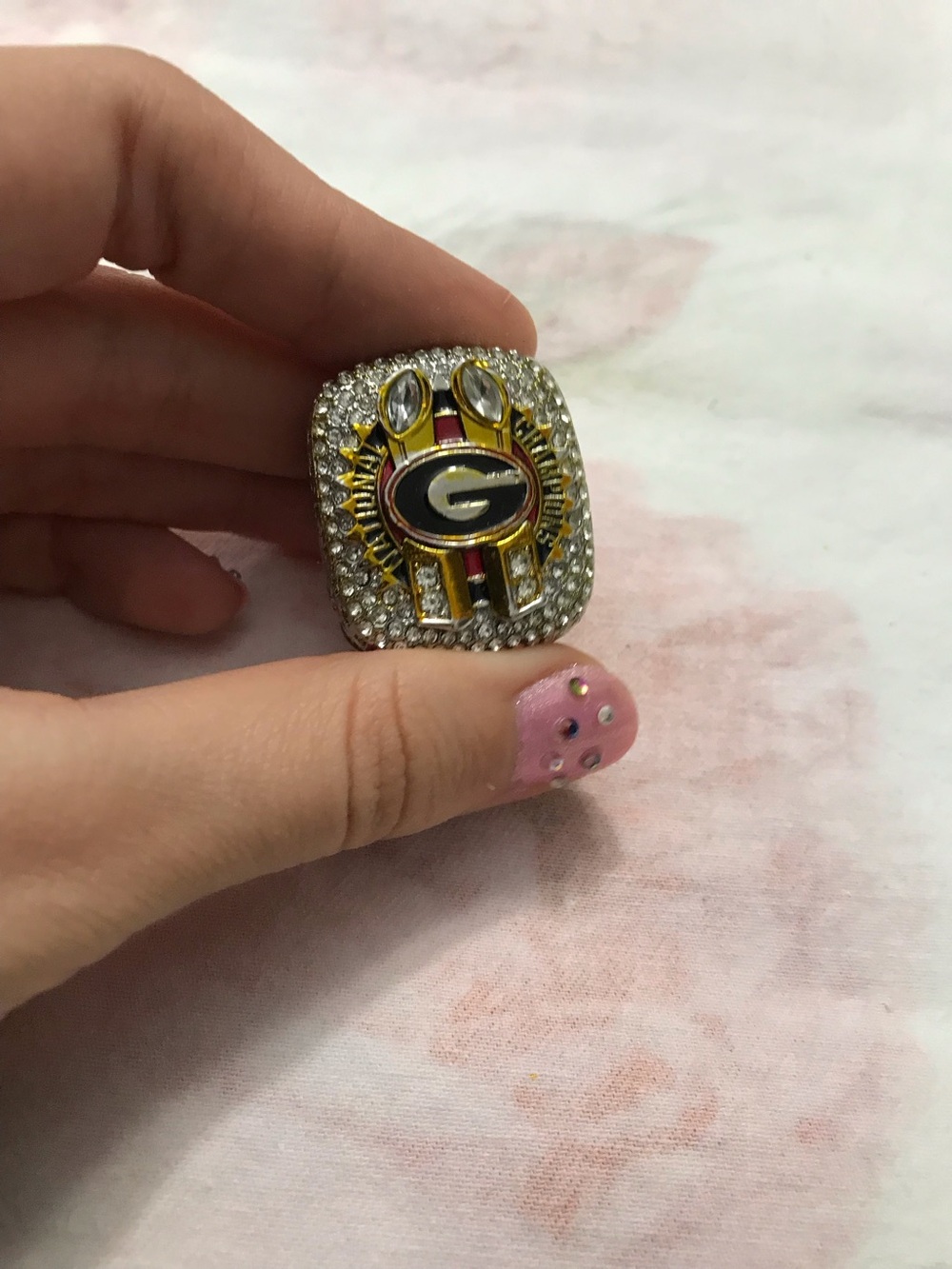 2022 University of Georgia Bulldogs Stetson Bennett National Championship Ring
